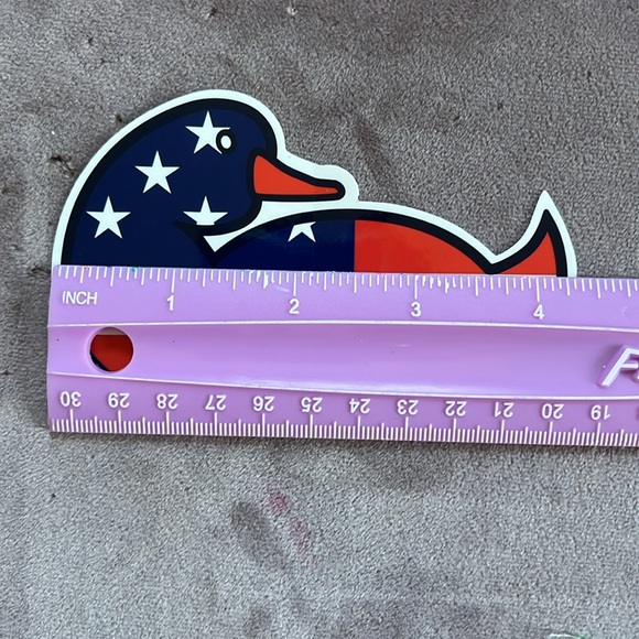Patriotic Dooney & Bourke Duck Sticker - Picture 5 of 5
